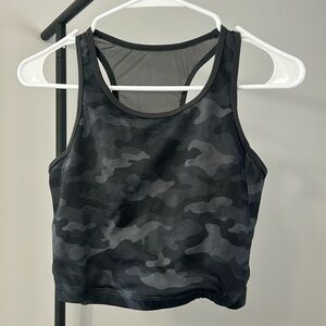 Born Primitive sports bra/tank. Camouflage coloring